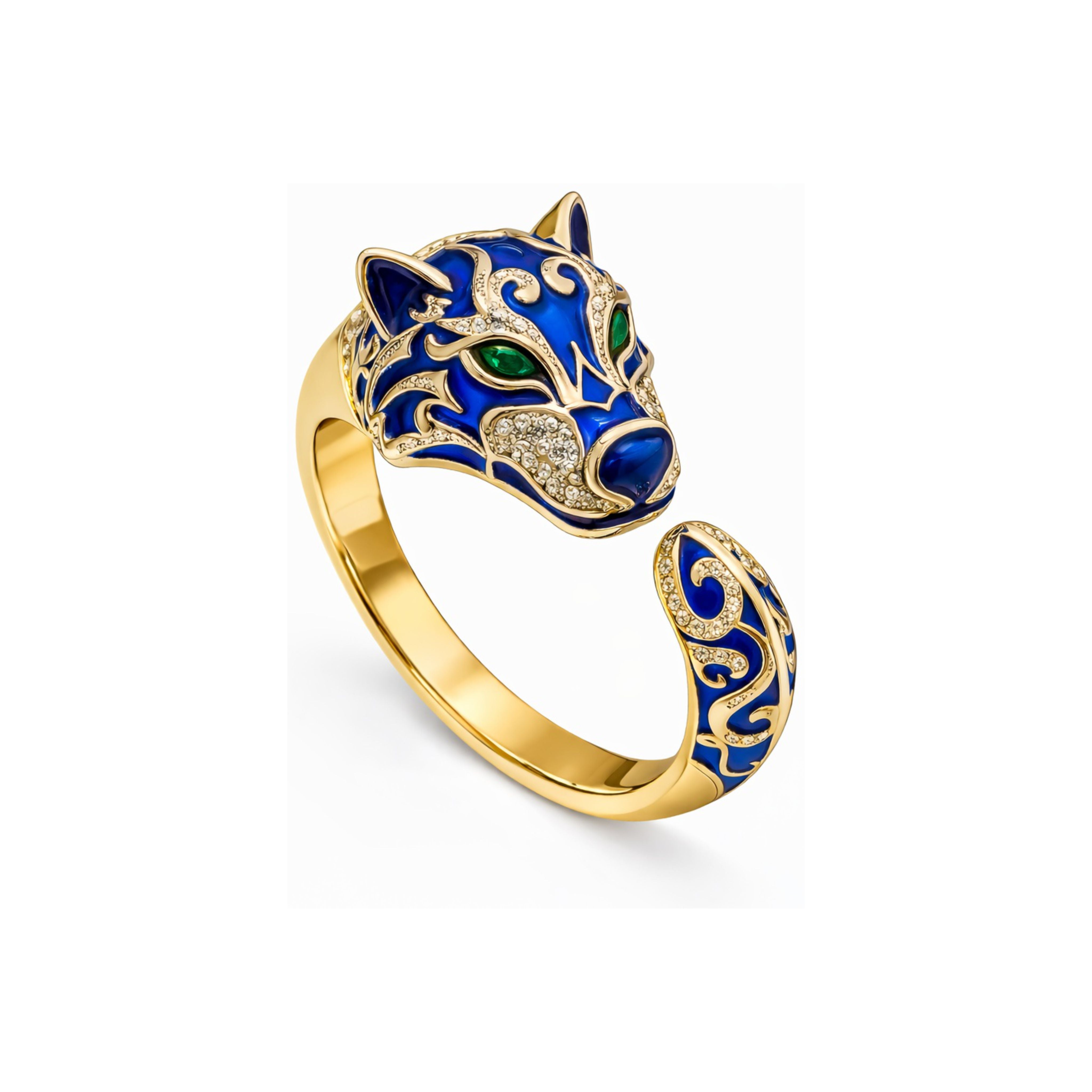Mystical Wolf Ring - 1207