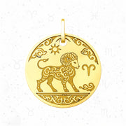 Zodiac Signs Pendant Collection - 801