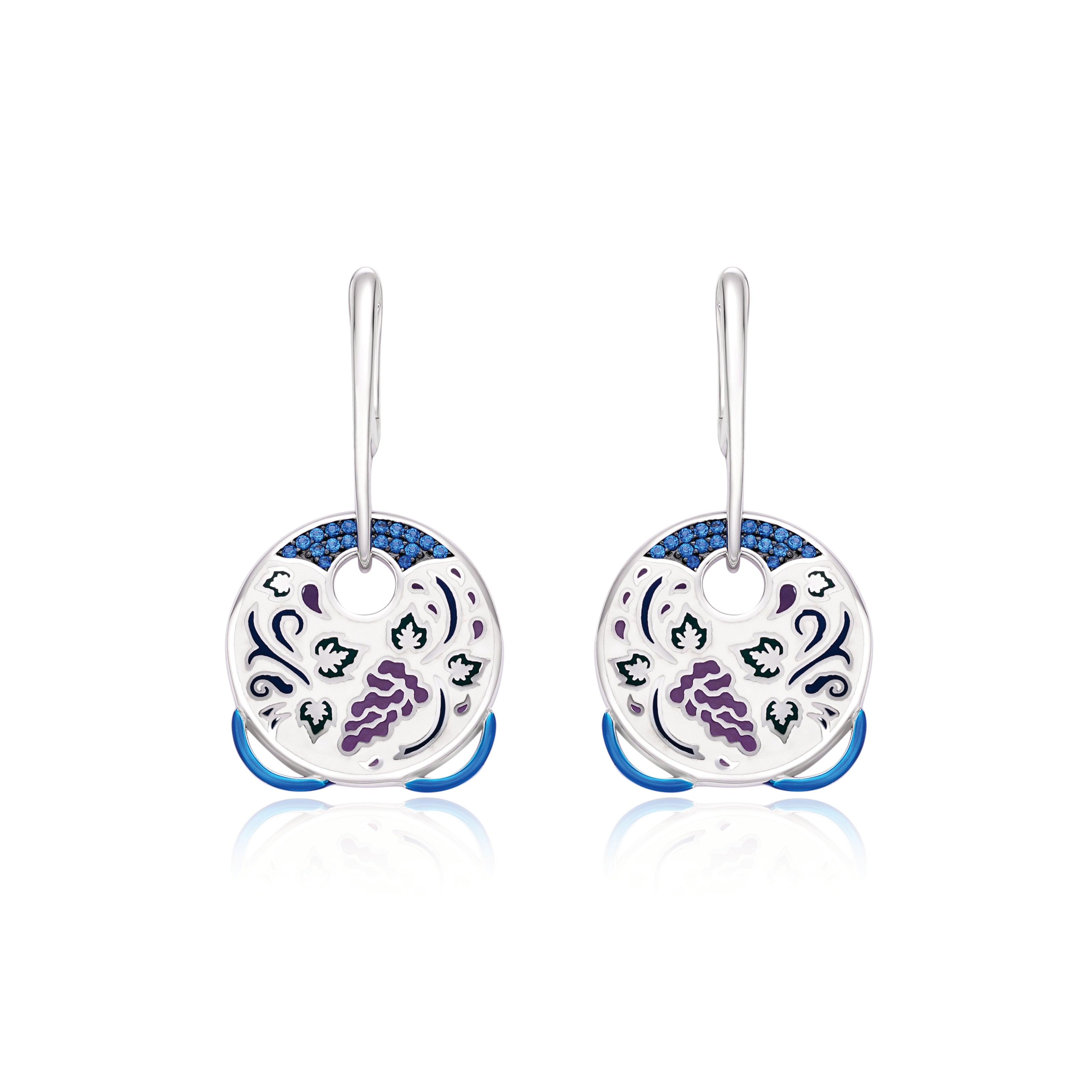 Eternal Silver Hoops - 1895