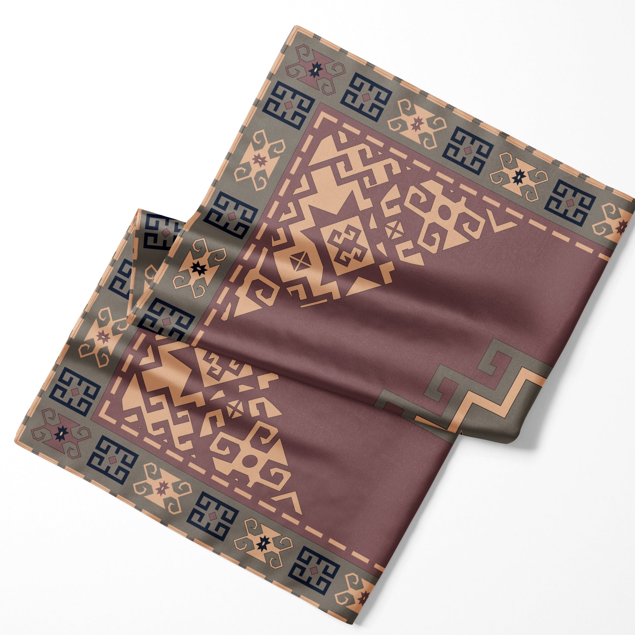 Mugan Silk Scarf -1506