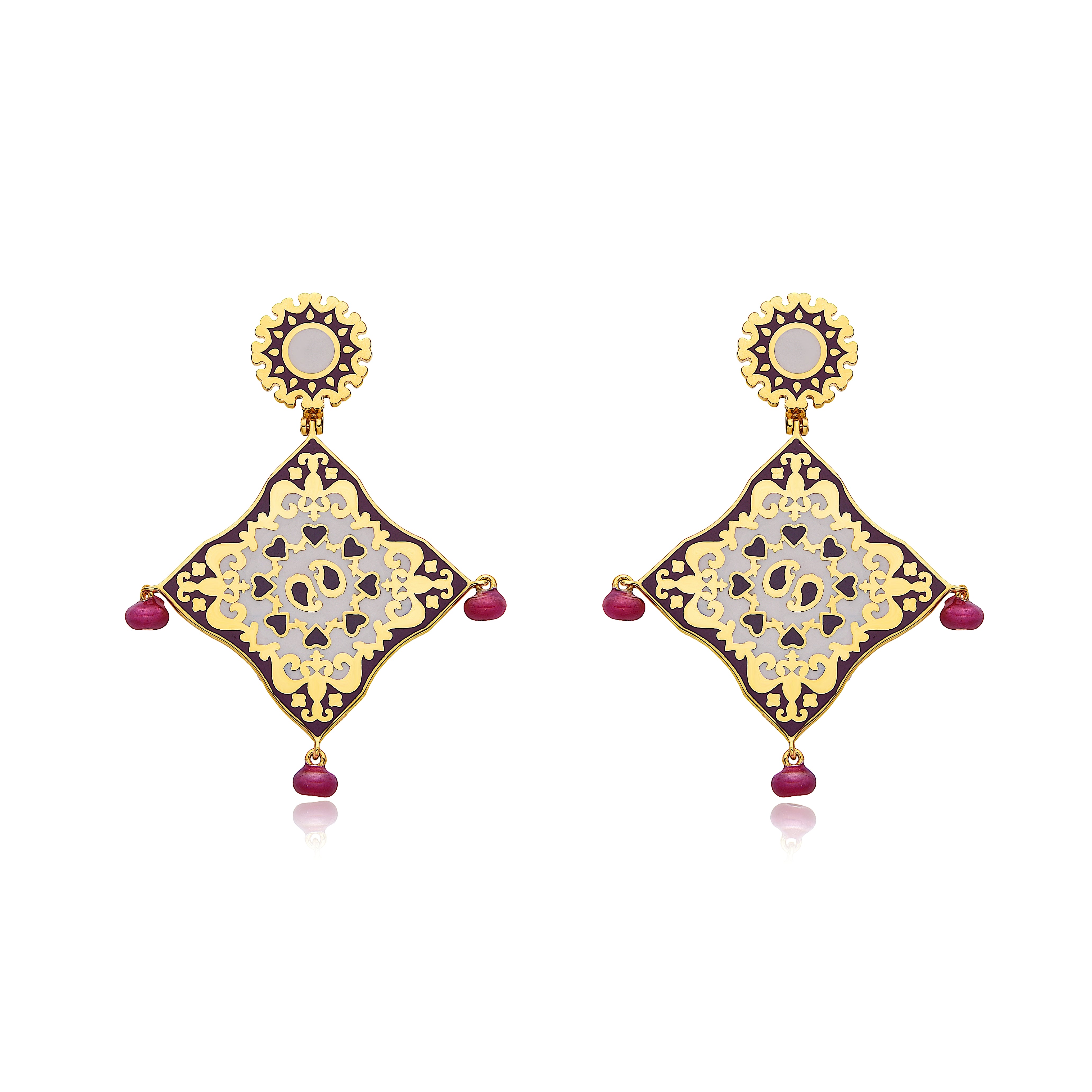 Radiant Enamel Elegance - 1827