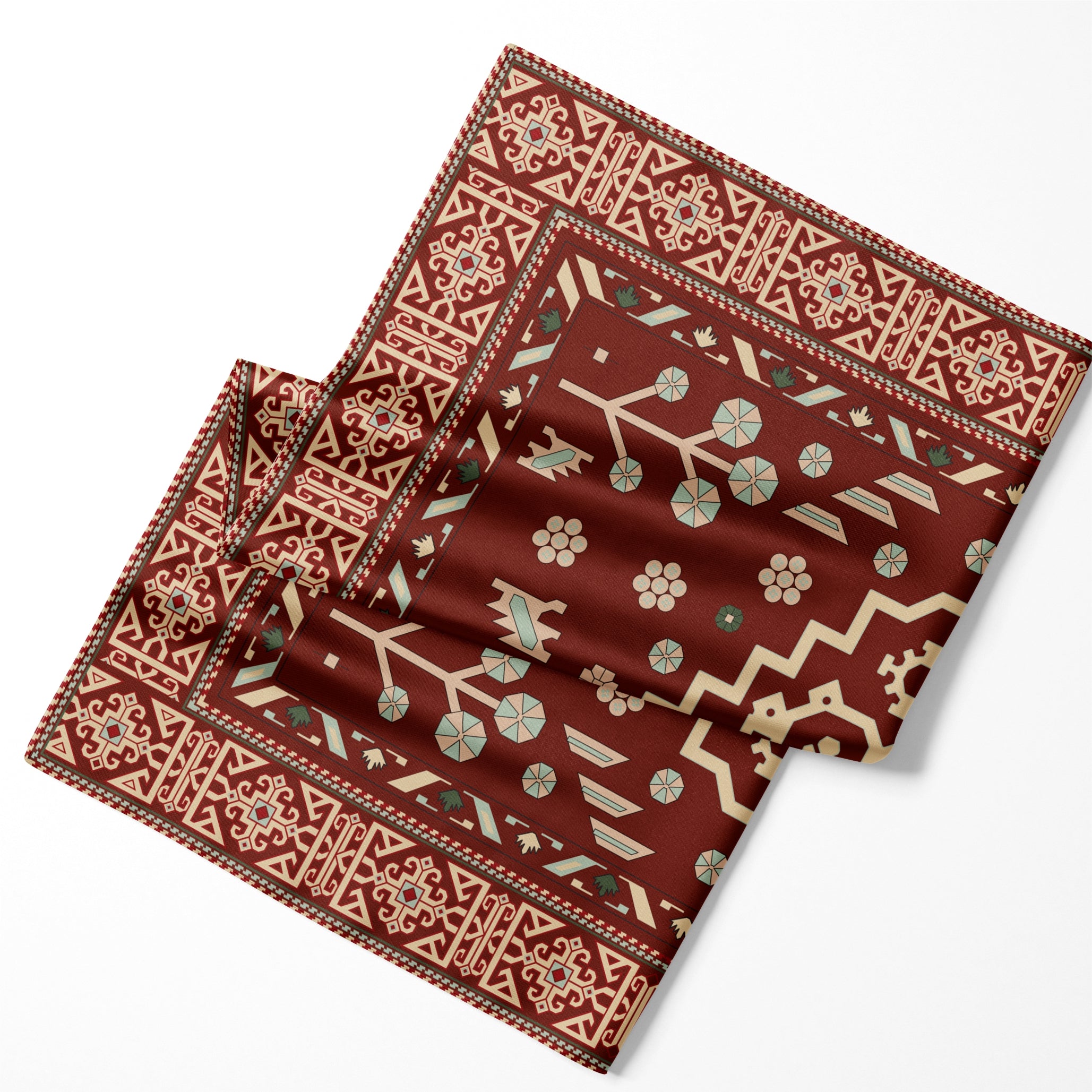 Nabur Silk Scarf - 1511