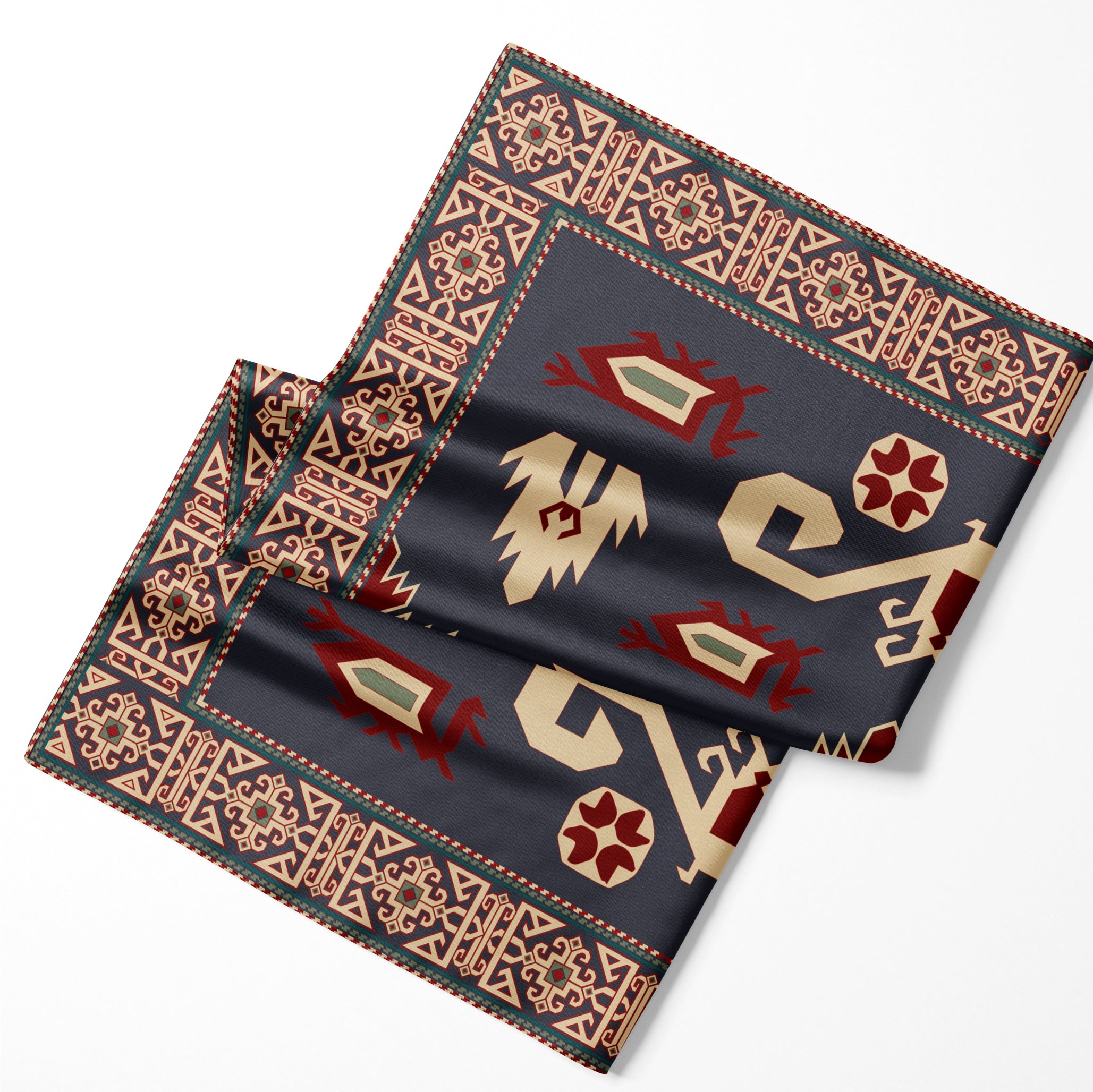 Pirebedil Silk Scarf - 1508