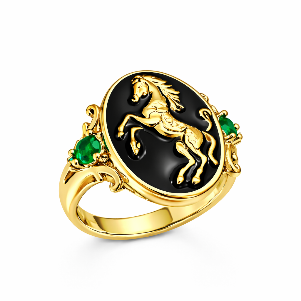 Mystical Horse Ring - Nomadic Spirit - 1205