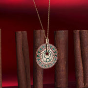 Solar Heritage Pendant Necklace