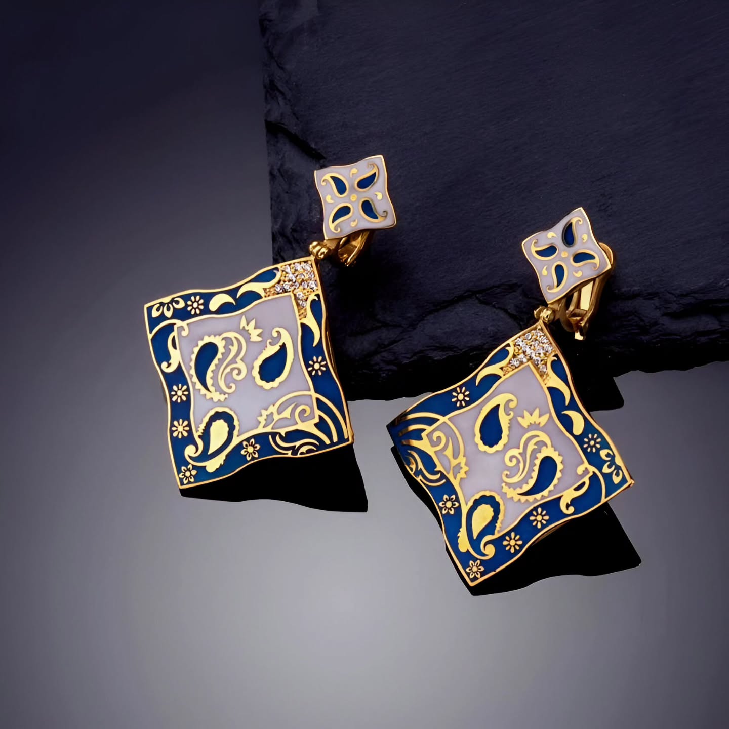 Golden Harmony Earrings