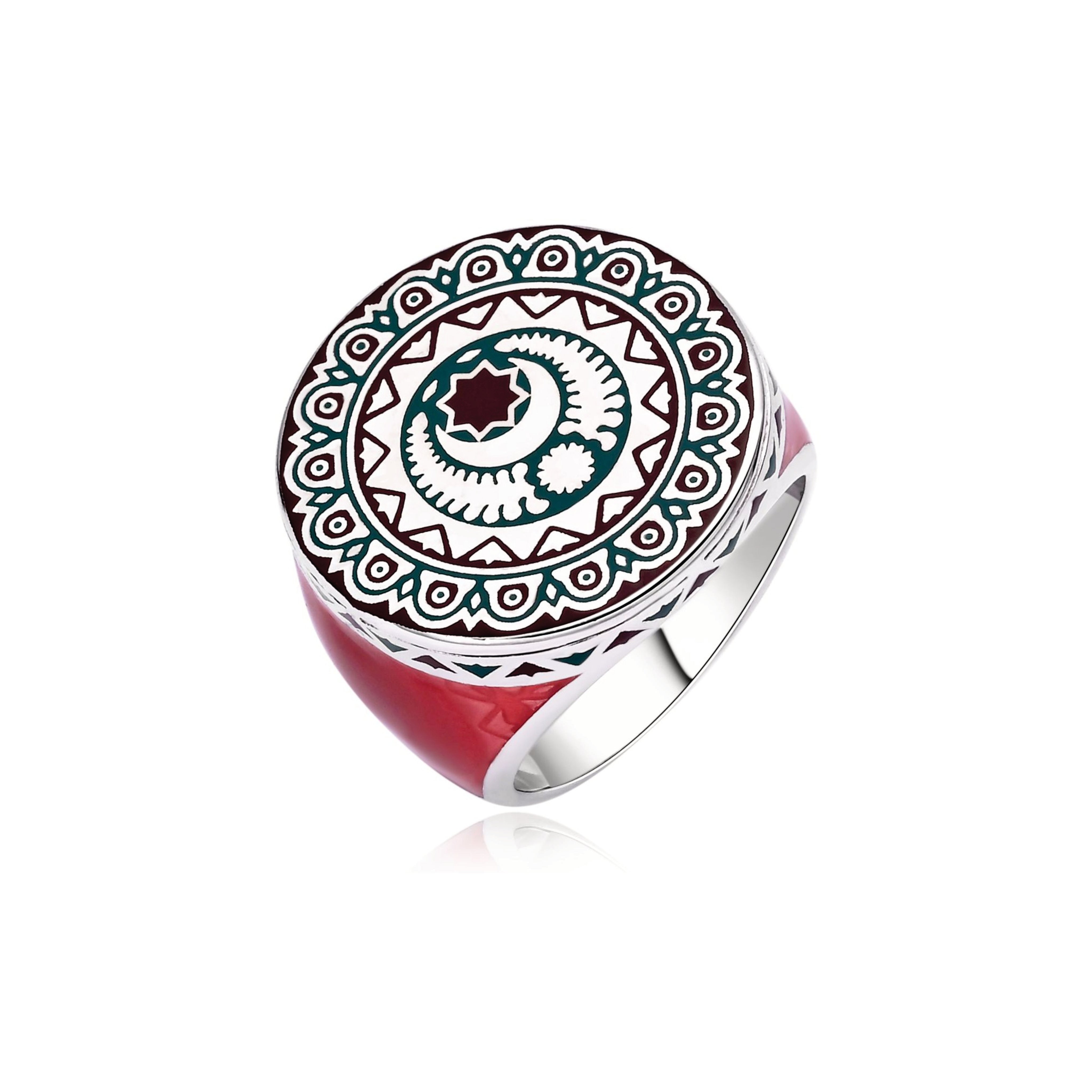 Sacred Pattern Ring - 1265