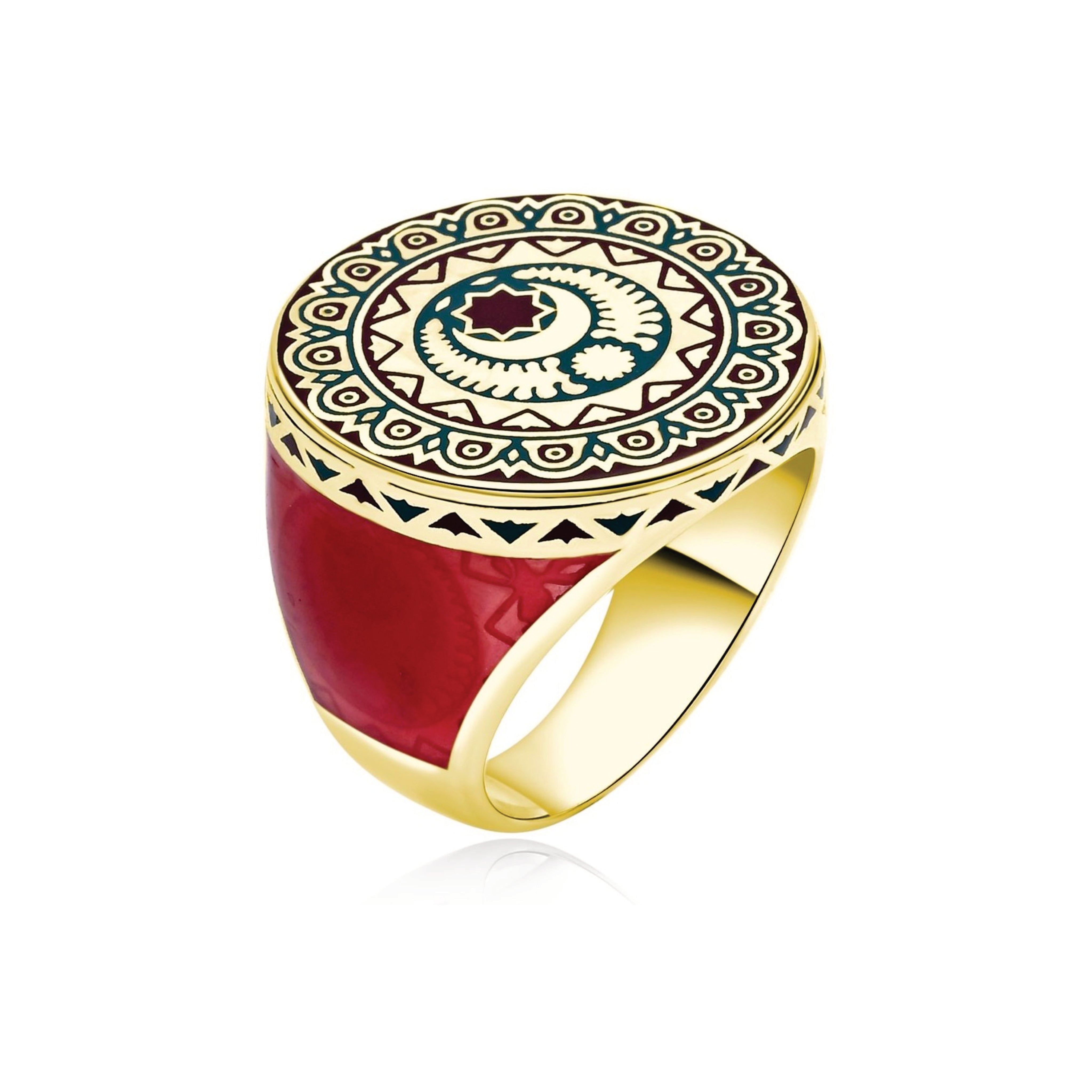 Sacred Pattern Ring - 1265