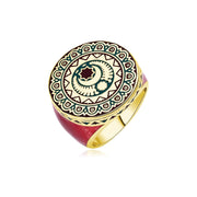 Sacred Pattern Ring - 1265