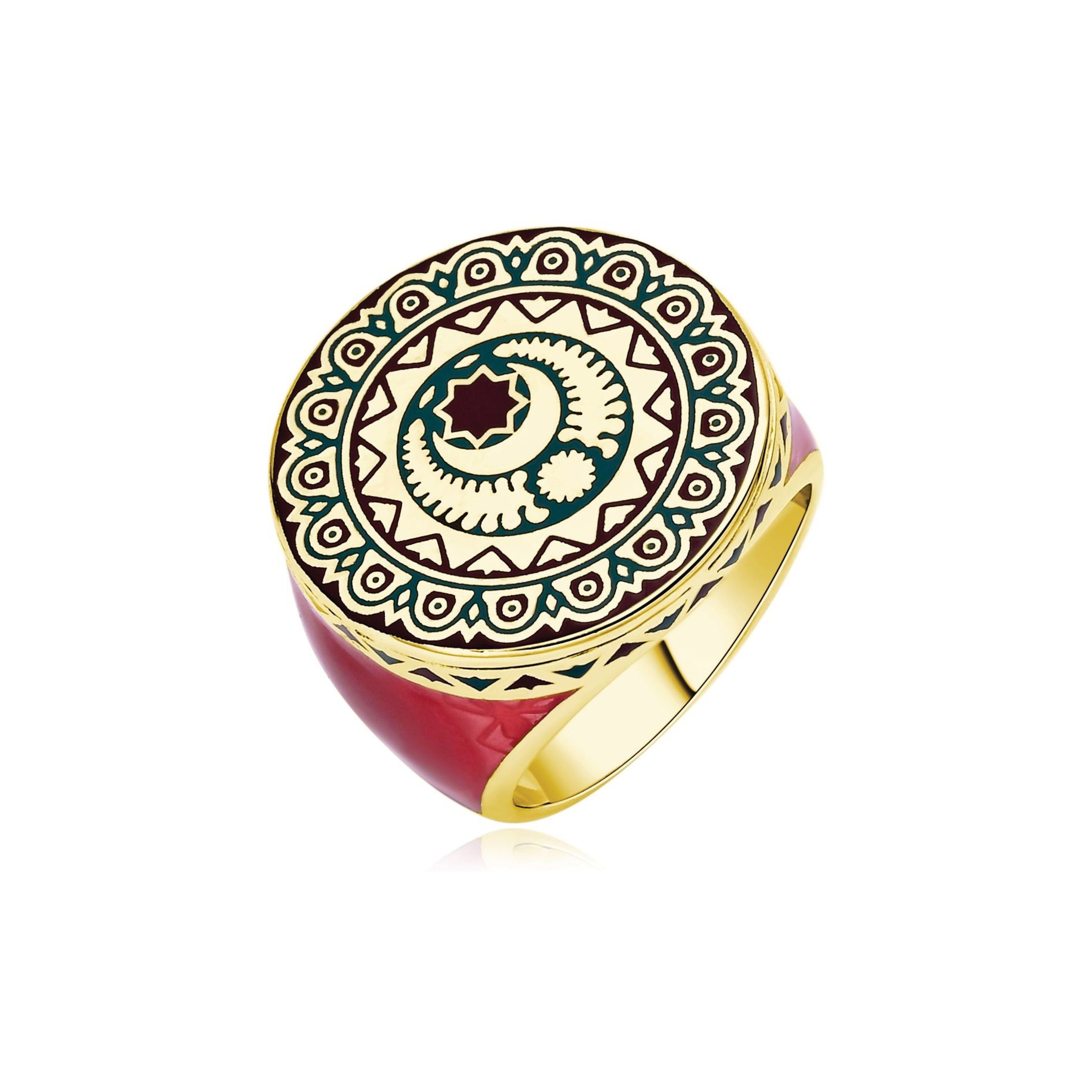 Sacred Pattern Ring - 1265