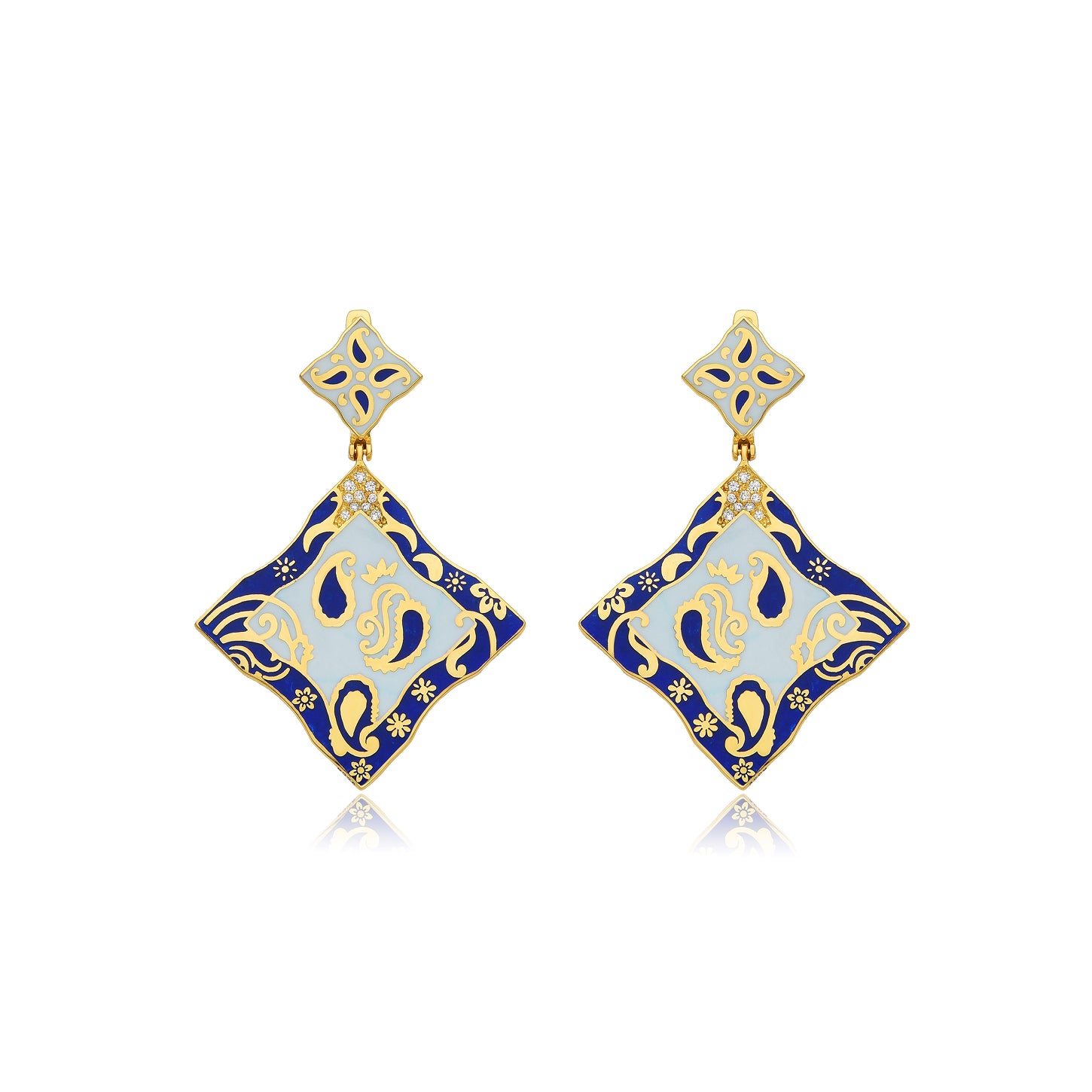 Golden Harmony Earrings