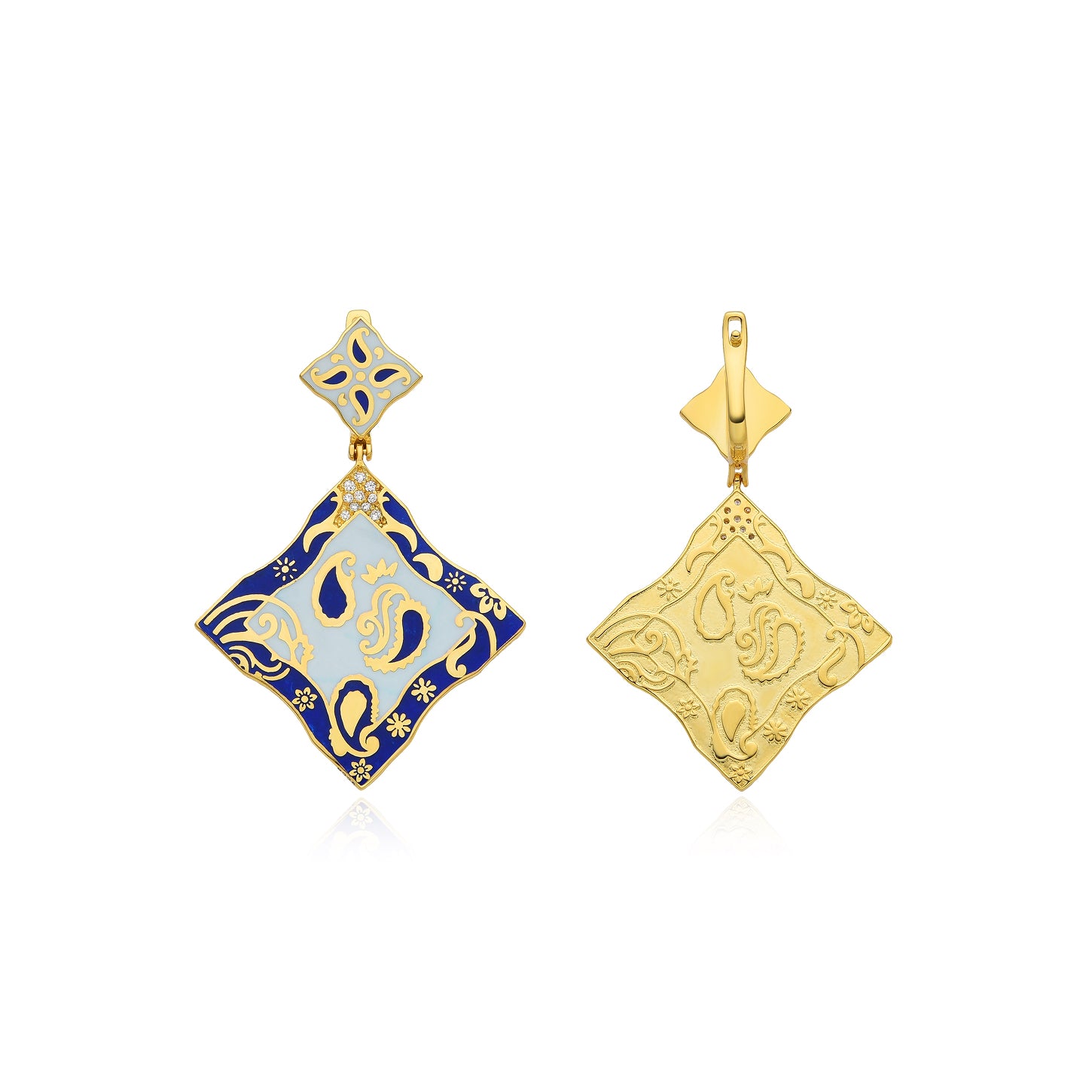 Golden Harmony Earrings