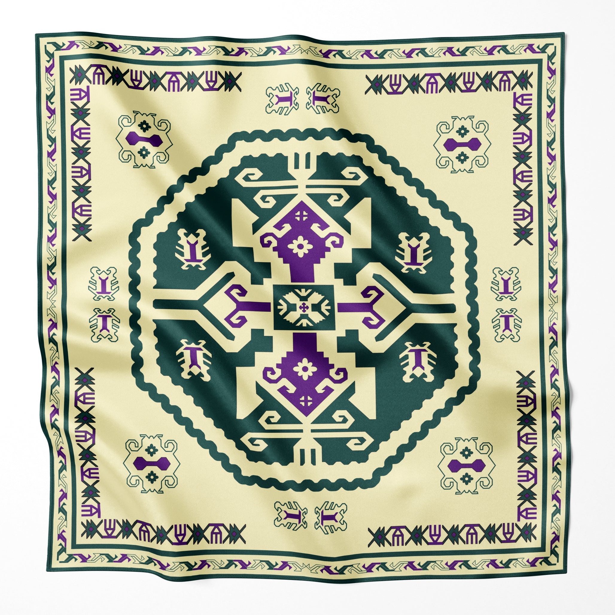 Borchali Silk Scarf - 1505