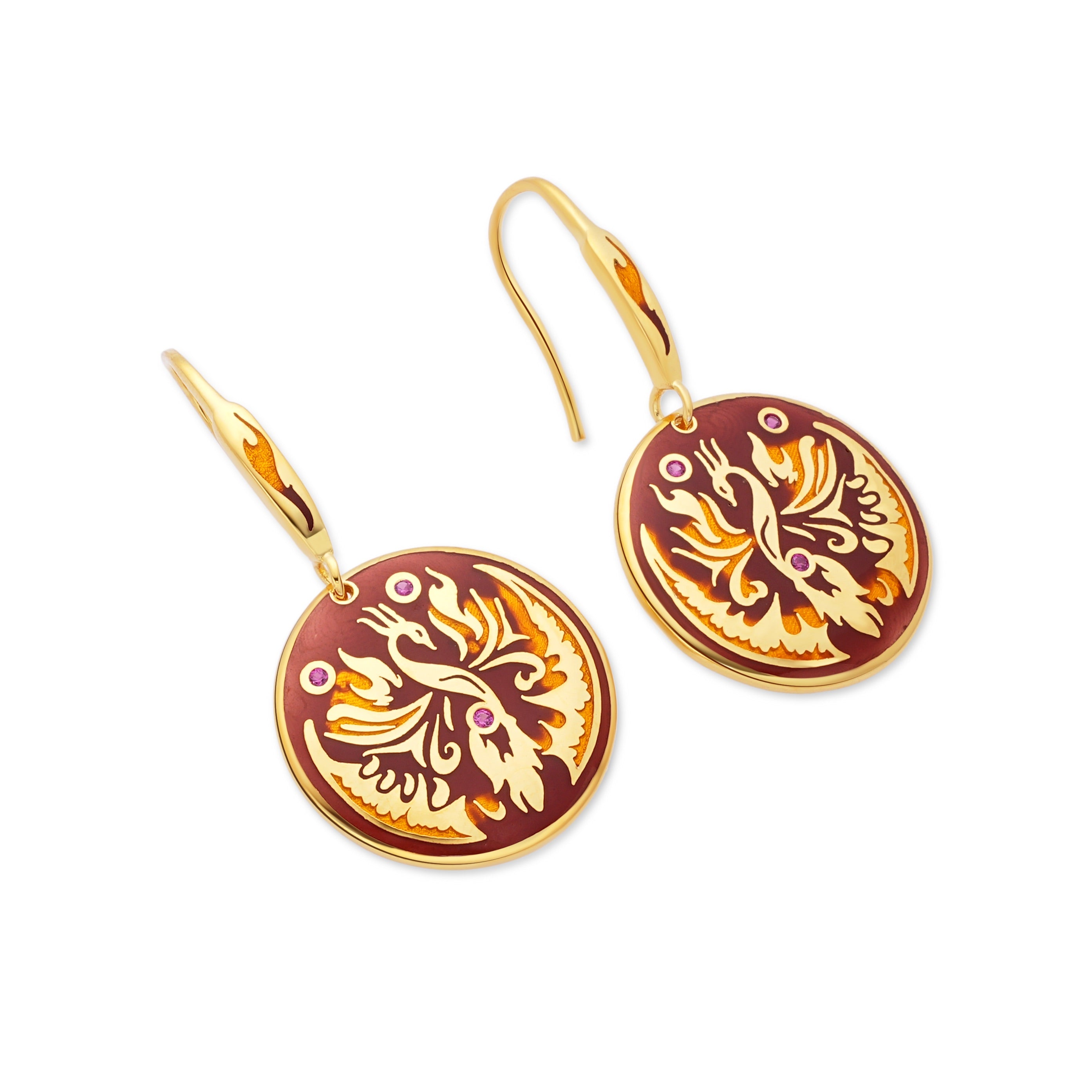 Phoenix Glow Earrings