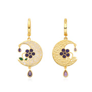 Moon Blossom Earrings
