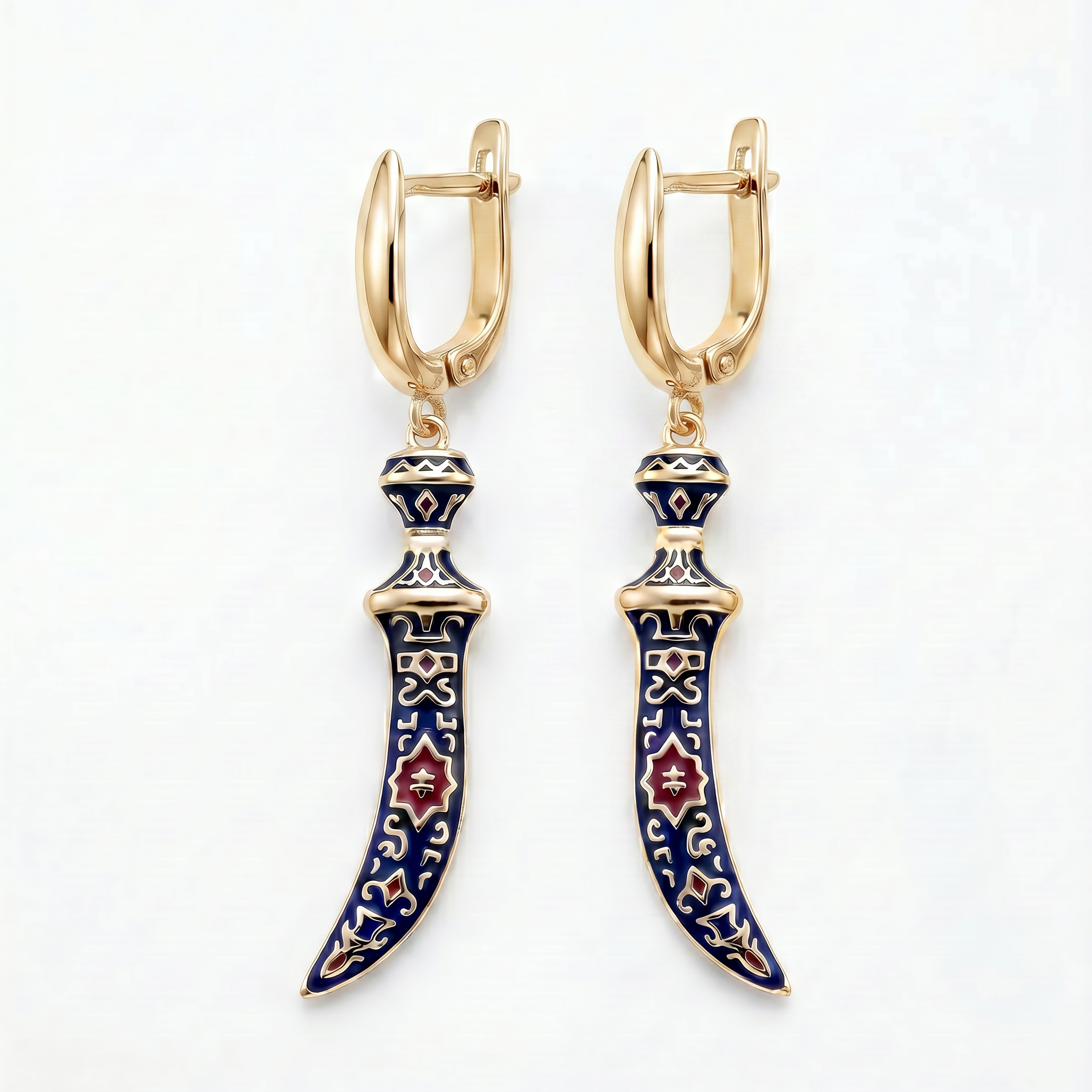 Earrings 1953 – Caucasian Dagger