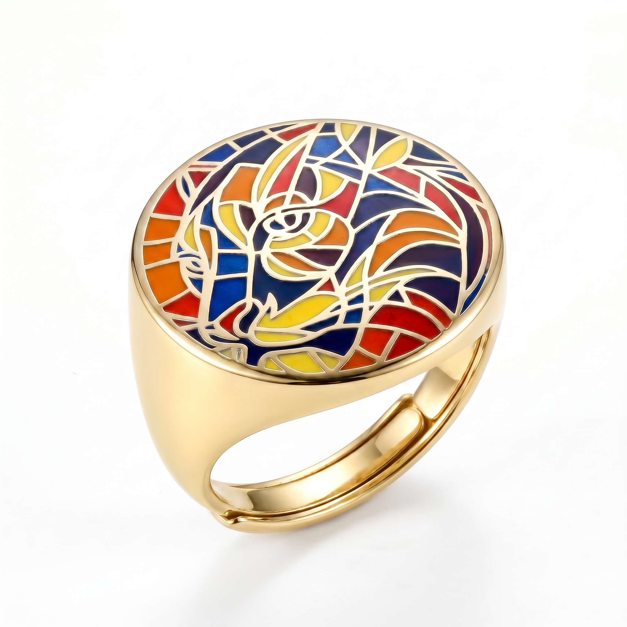 Ring 1238 Wild Soul – Gold Plated adjustable view