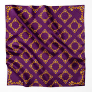Heart Buta Silk Scarf - 1503