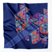 Triangles Silk Scarf - 1509
