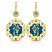 Caucasian Dance Earrings - 1810