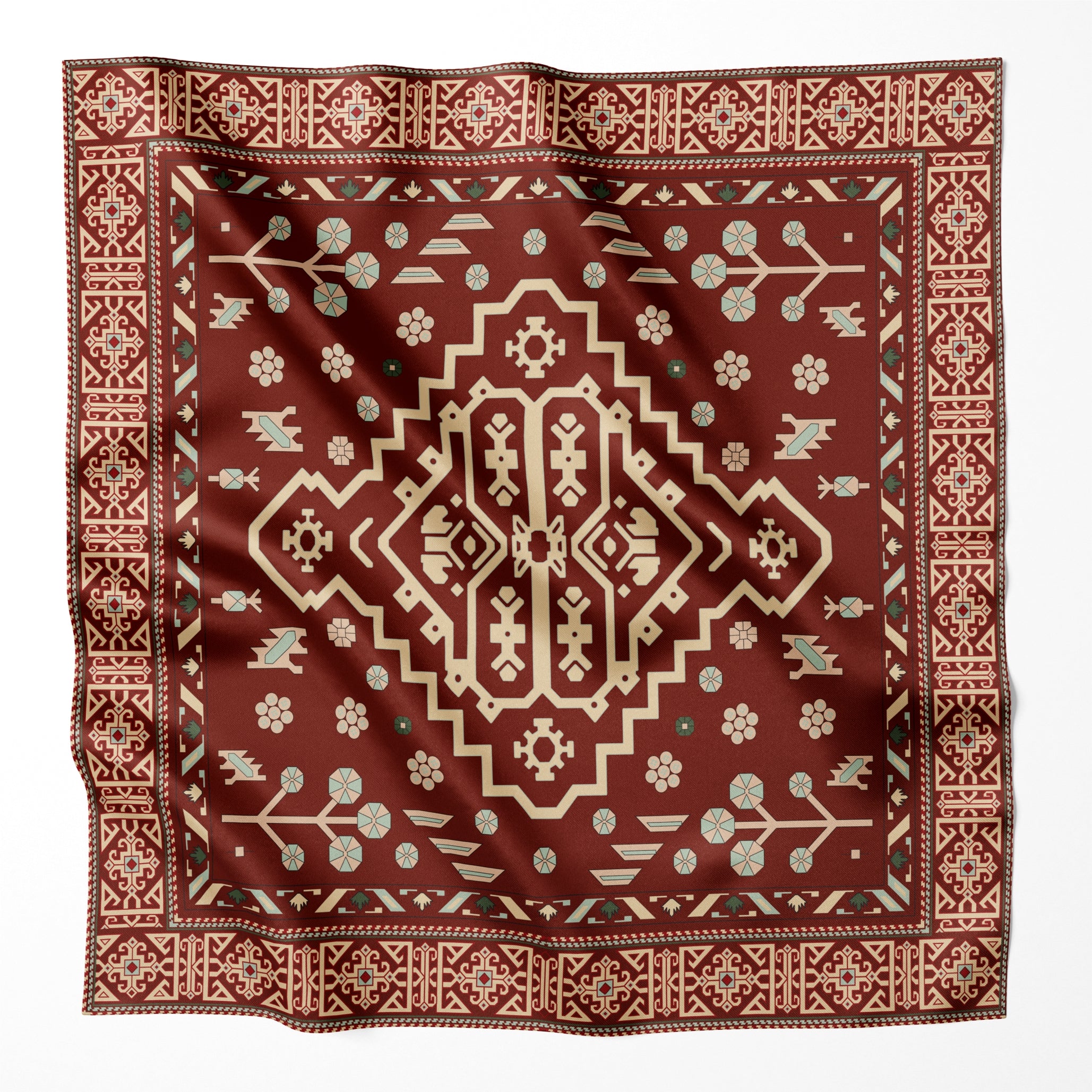 Nabur Silk Scarf - 1511