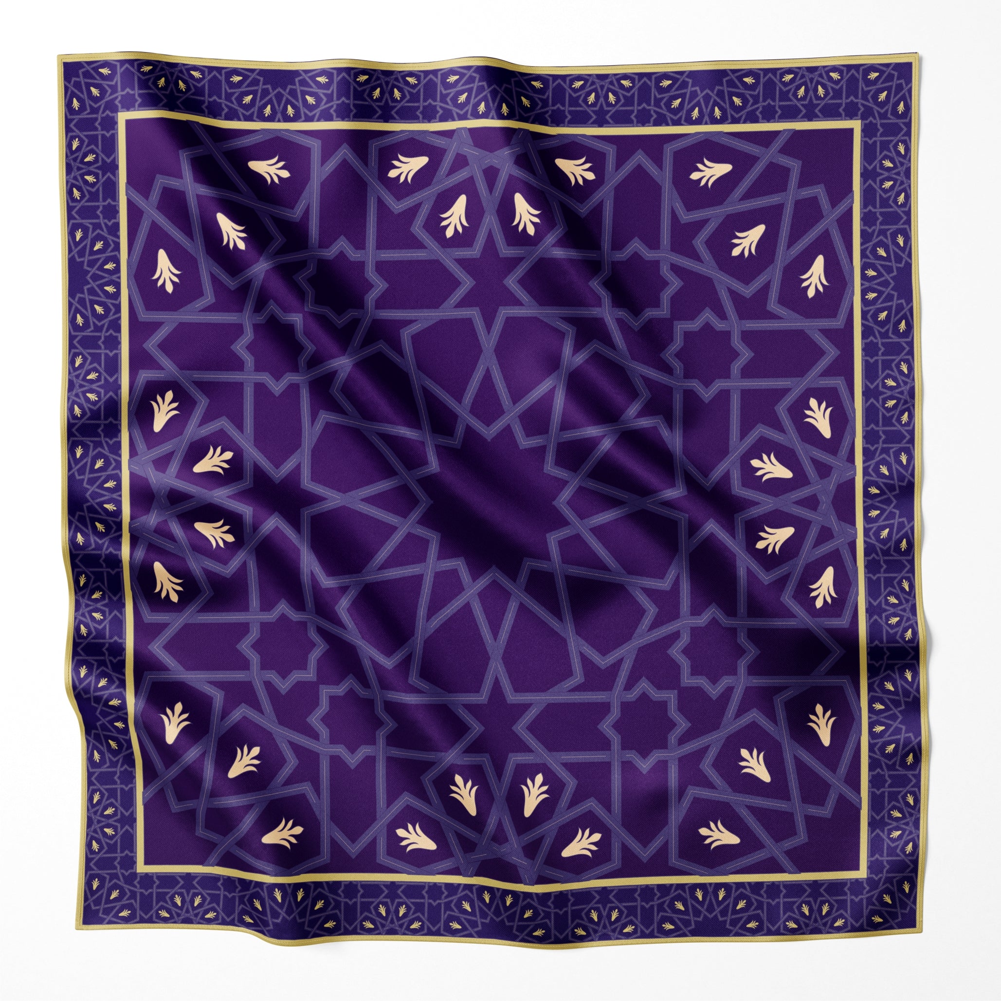 Nakhchivani Silk Scarf - 1504